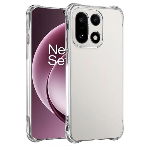 Wanyuexes OnePlus 15 �P�[�X CPH2747 �J�o�[�A�\�t�g �N���A TPU �X�}�z�P�[�X �X���� �V���R�� �ی� �ϏՌ� �����J�o�[ OnePlus 15 5G �N���X�^���N���A