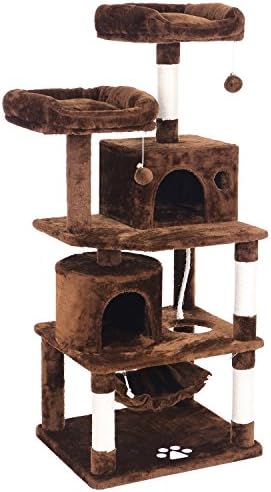 brown cat tree