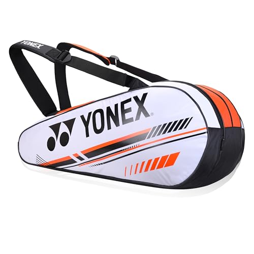 Image of YONEX Badminton Racquet Bag ACE2 1129 BT9 |Thermal Lining Compartment |Eronomic STRPS |Available as Backpack|Hand Carry |Accessories Compartment |9 Racquet Comaprtment |Widve Shoe Packet