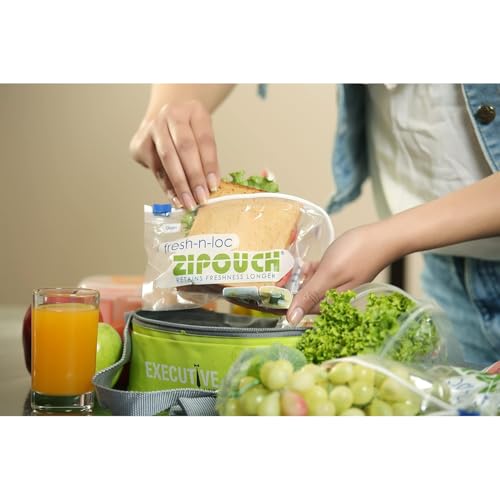 Image of Zip Lock Bag with Slider | Assorted Pack of 3 (10 Small + 10 Medium + 10 Large)| Ziplock Bags for Fridge & Travel Packing | Zipper Pouch & Zip Lock Covers for Food, Vegetables & Kitchen
