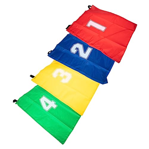 Jeux extérieurs anniversaire : lot de 4 sacs de course enfants