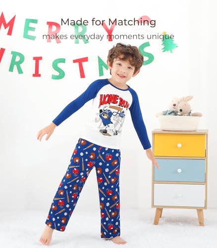 Image of Toddler Boys Girls Clothes Viscose from Bamboo Long Sleeve Top and Pants Clothing Set Soft 2Pcs Kid Outfit