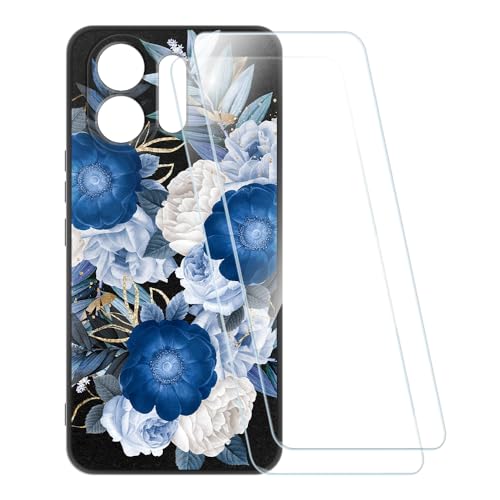 ESACMOT �v�����g�P�[�X + 2�������K���X�t�B���� OPPO K13 Turbo Pro 5G �Ƃ̌݊�������, �Ռ��z���\�t�g�J�o�[ HD�N���A (����)