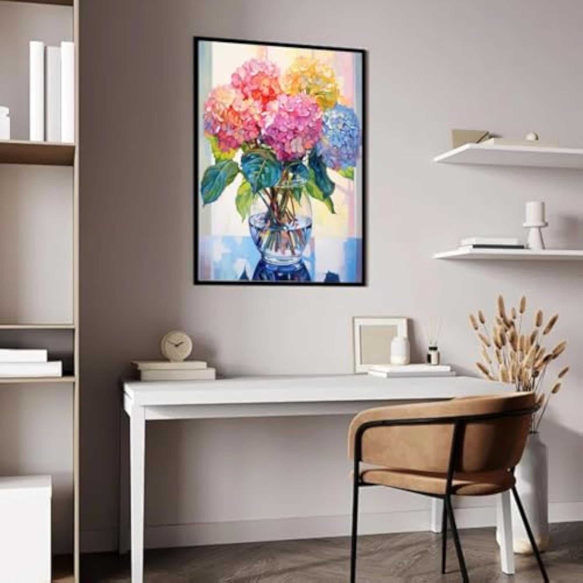 Hydrangea Bouquet Paint by Numbers Kit for Home Decor