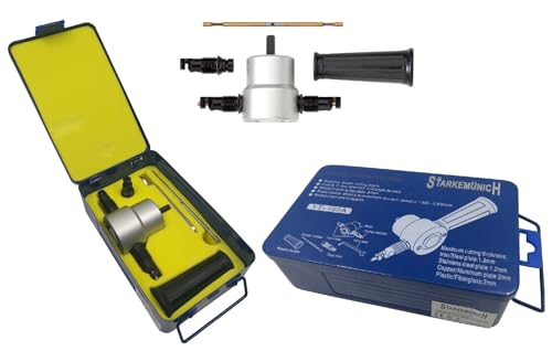 RODITRICE PER TRAPANO YT-160A A DOPPIA TESTA PER TAGLIO CURVO E DIRITTO DI LAMIERE