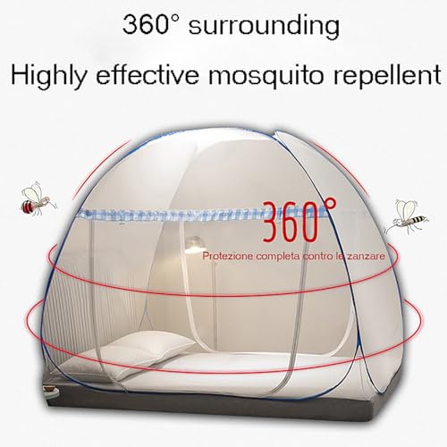 Moustiquaire de camping et voyage pliable pour nuits étoilées