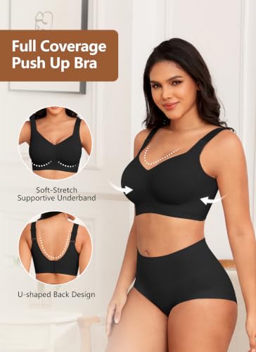 Image of Xcutting Jelly Bras for Women No Underwire Full Coverage Plus Size Support
