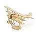 3D Wooden Airplane DIY Fokker-Dr1 Model Plane Kit, Laser Cut Balsa Model Airplane Kits to Build for Adults, WW1 Wood Aircraft Model Kit for Men Festival Birthday Gift