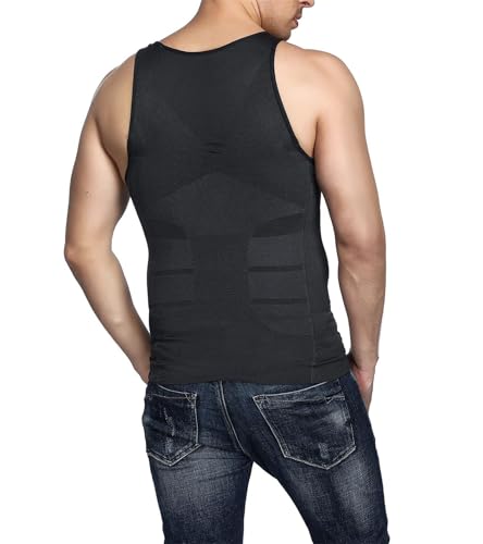 2025 Selure Shaping Tank Men, High Elastic Compression Body Shaper Vest for Men, Slimming Breathable Workout Shirt4