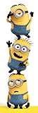 Ideal para puertas Pyramid International Póster de la puerta de los Minions de Despicable Me 3, papel multicolor, 53 x 158 x 1,3 cm
