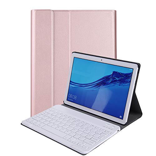 RLTech Teclado Funda para Huawei MediaPad T5 10, (QWERTY English) Ultra Slim Teclado Wireless...