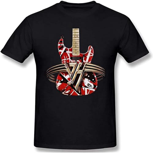Photo de XiangZai Men's V_an Ha-Len Cotton Lightweight Classical Vintage Short Sleeve T-Shirt