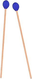 GARVALON 1 Par De Instrumentos Musicais Infantis Acessórios Musicais Instrumentos Musicais Para Crianças Baquetas De Banda De Percussão Para Bateria Baquetas De Bumbo Baquetas De