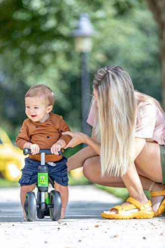 Image of Baby Balance Bike for 1 Year Old Boys and Girls, 12-24 Month Toddler Bikes. Best Gift Toy for First Birthday.