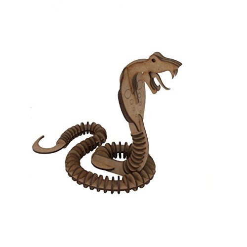 MAQUETA COBRA REAL DE MADERA POCKET