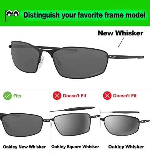 Image of Polarized Lenses Replacement for Oakley Whisker Oval Sunglasses OO4141 - MultiColors