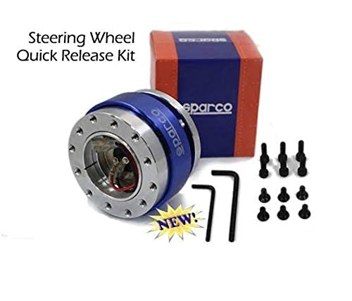 Image of AUTO MT SPARCO Universal Steering Wheel Ball Quick Release Boss Kit Hub Lock JDM Joint Quick Release Hub Steering Wheel BOSS KIT HUB