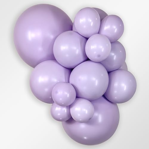 Image of Sempertex Pastel Matte Lilac Balloons, Latex, 11 Inch, 25 Pcs