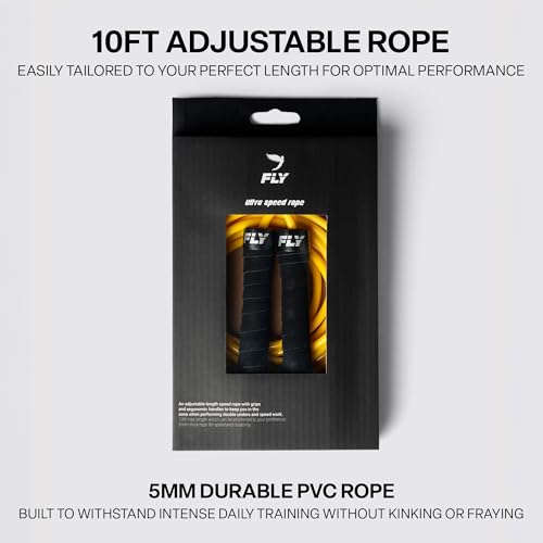 Corde à sauter ultra rapide ajustement sans nœud de 3m - 2