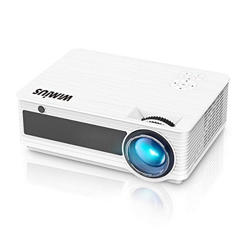 Videoproiettore,WiMiUS 4500 Lumen LED Proiettore