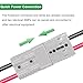 Ambuker 175A Anderson Connector Plug with 6AWG 1.2M 47.24in Long Cable Battery Quick Jump Starter Connector One to One Electric Forklift Plug Cable Trailer Energy Storage Power Harness