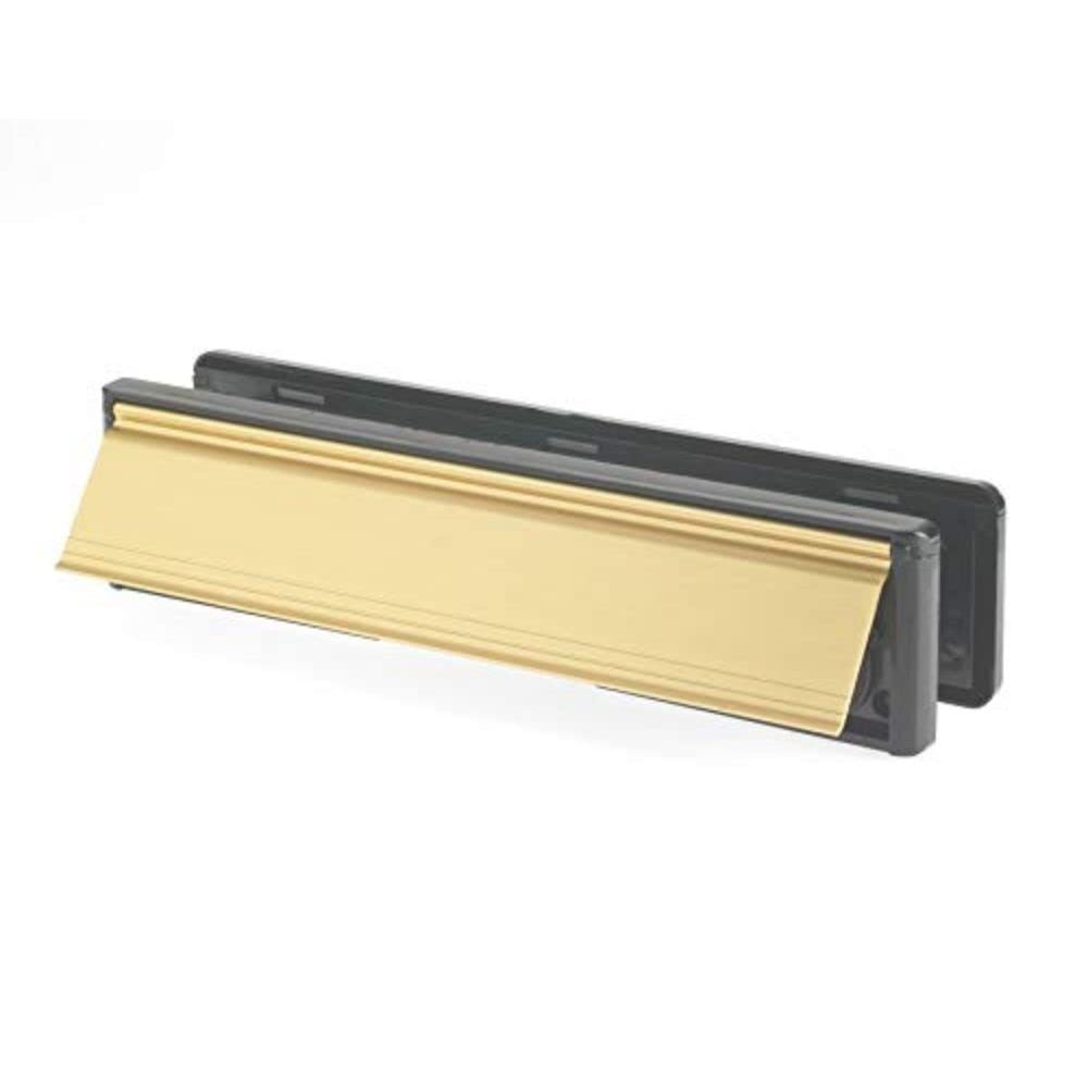 Yale Locks - Letter Plate 300mm (12in) PVD Gold Visi