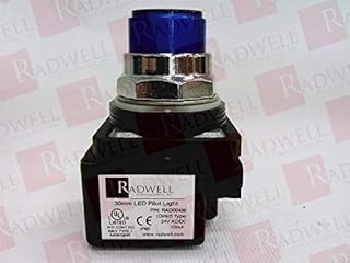 RADWELL VERIFIED SUBSTITUTE 10250T206NC4NSUB 24V, Pilot Light - 30MM Pilot Light, Substitute for Eaton Corporation 10250T206NC4N, Blue (LED)