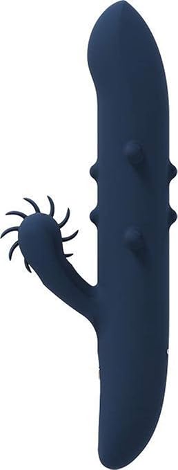 Athena Rabbit Vibrador con perlas – Azul – Tarzan Vibrador 2 ...