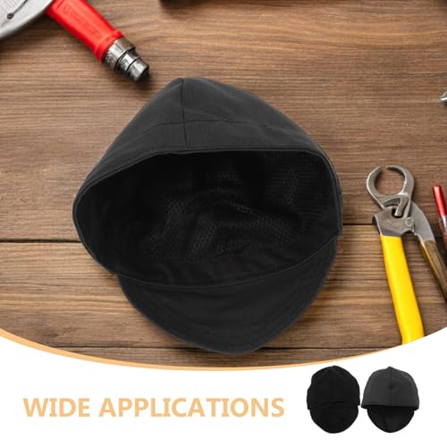 Gorro de soldador ignífugo con cobertura completa de algodón resistente jojofuny 3