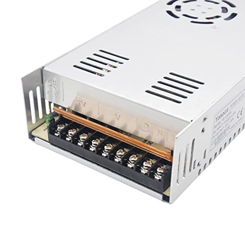 24v 15a Power Supply,Universal Regulated Switching Transformer Adapter for LED Strip Lights,CCTV Camera,and Computer Project with AC 110-240V to DC 24v15a 360W Converter and Low Voltage Output2