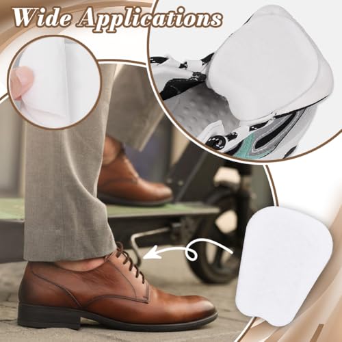 10 pares almohadillas adhesivas de fieltro para calzado miniatura 5