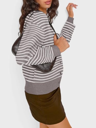 Image of Trendy Queen Cropped Cardigan Sweaters for Women Lightweight Y2k Fall Outfits Spring Fashion Clothes 2026