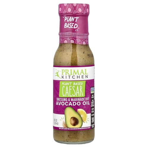 Primal Kitchen Plant-Based Caesar Dressing & Marinade, 8 fl oz (236 ml)