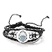 Produktbild Ocean Wave Multilayer Lederarmband Azure Sea Organ Herz Glühbirne Wal Sanduhr Muster Glaskuppel Charm Armband 21Cm