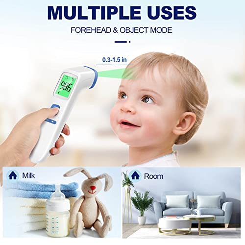 image for GoodBaby Thermometer for Adults and Kids, Digital Forehead Thermometer