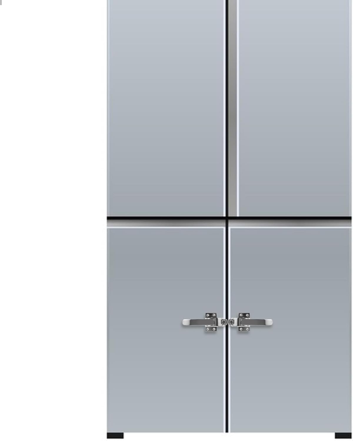 1set Freezer Door Latch Handle Replacement for Cooler Doors Easy Installation Fit for Freezer Appliances Practical Accessory for Kitchen Storage