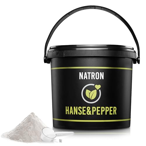 5kg Natron Pulver Backpulver E500 Reine Soda Natriumbicarbonat 5kg Eimer-Pro Serie