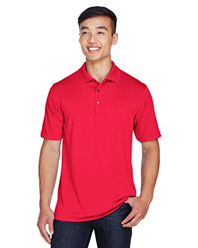 Harriton Men's Advantage Snag Protection Plus IL Snap Placket Polo