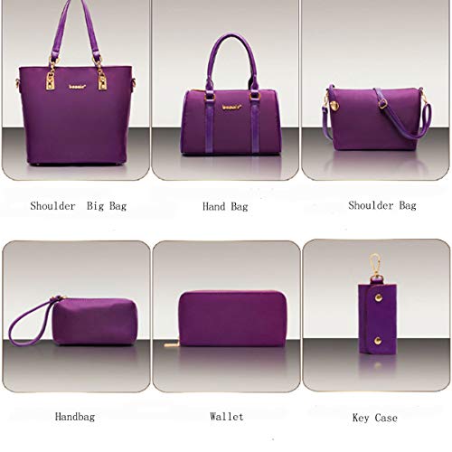 Set de 6 Bolsos de Mano para Mujer Nylon miniatura 7