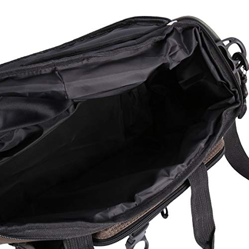 SeniorMar-UK DBSUFV 2017 Multifunktions-Canvas-Angeltasche Lure Fishing Tackle Pack mit großer Kapazität Outdoor… – Bild 7