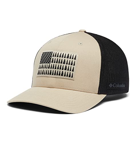 Image of Columbia Unisex Adult PFG Logo Mesh Ball Cap