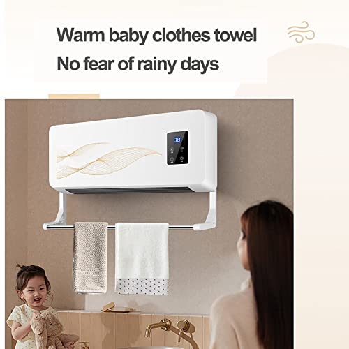 Aquecedor DoméStico, Aquecedor De Parede De 2000 W, Aquecedor EléTrico De Banheiro, Ajuste De 3 Velo