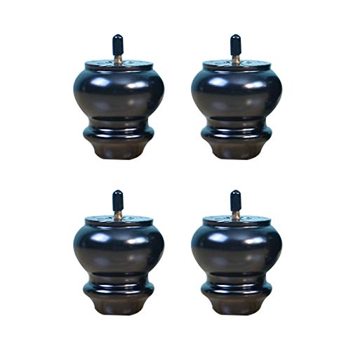 Zj01123 4 Pezzi retrò Gambe per mobili in Legno