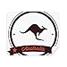 Australia Flavor Kangaroo Emblem Illustration Cleaning Cloth Screen Cleaner 2pcs Suede Fabric
