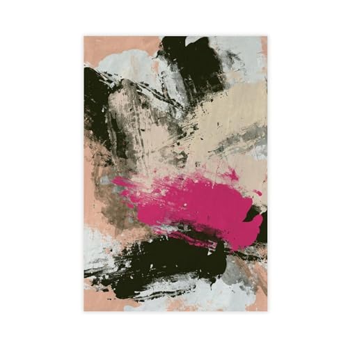 Poster minimaliste abstrait sur toile de haute qualité déco premium