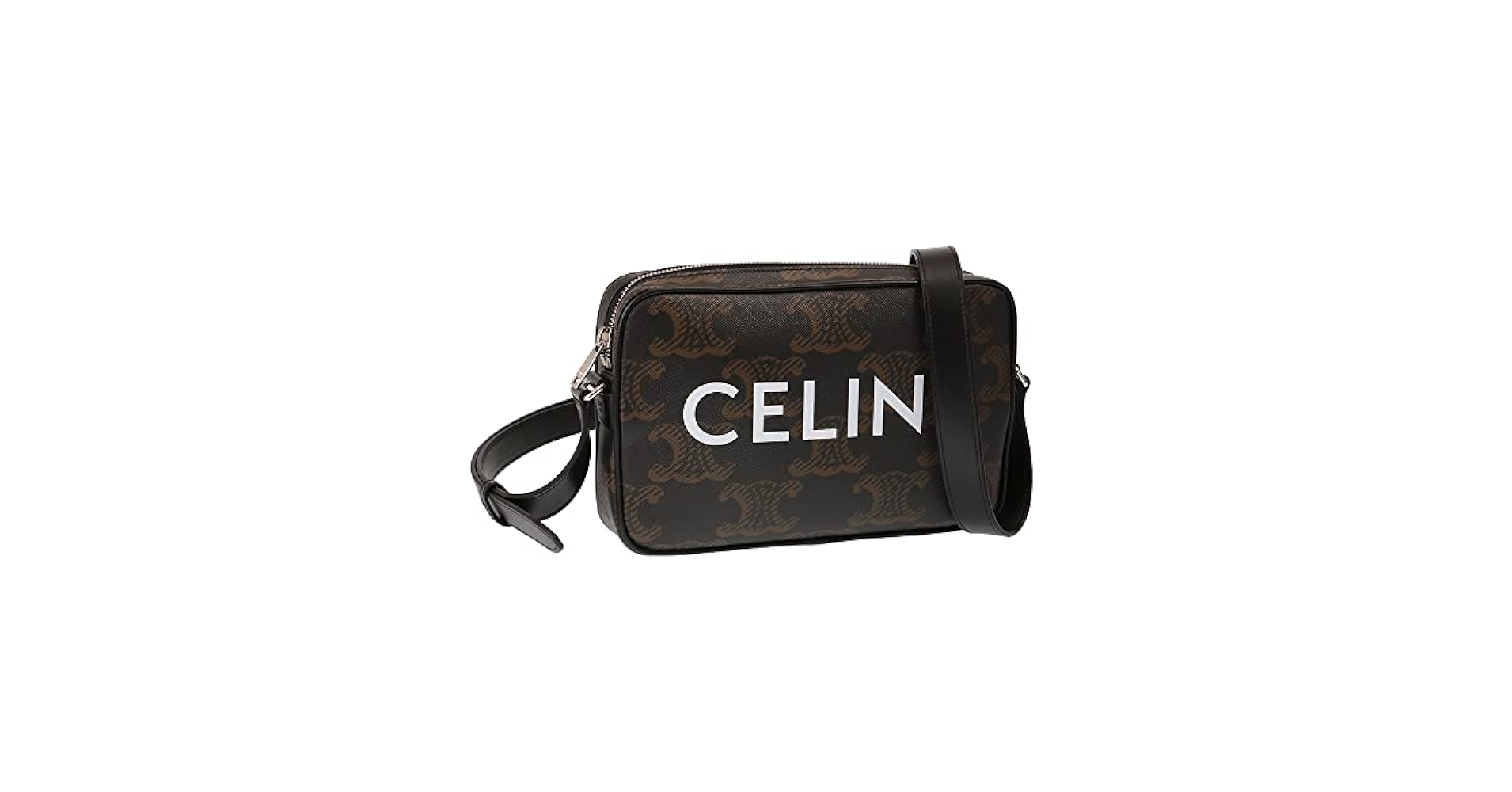 CELINE ショルダーバッグ キャンバス ブラック CELINE セリーヌ ショルダーバッグ Vertical Messenger Box