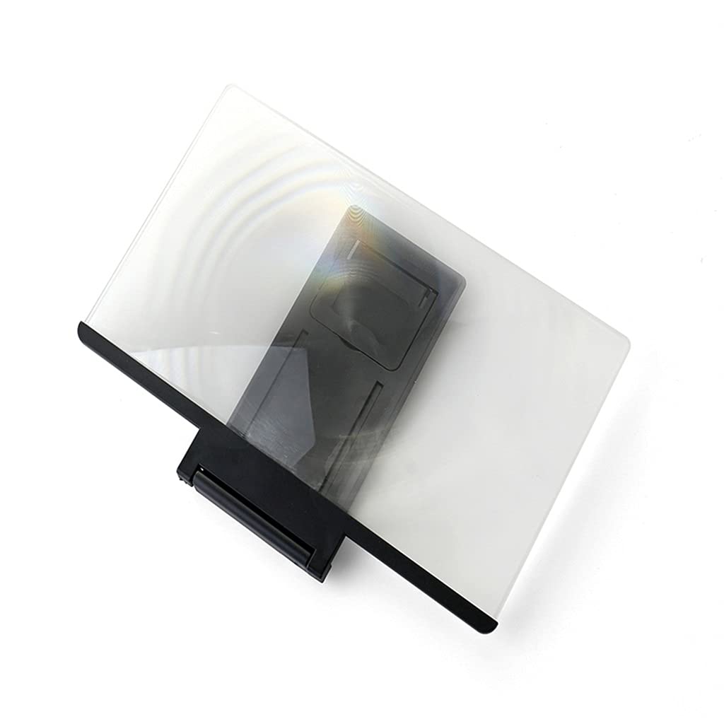 8 Pulgadas 3D Video Screen Pantalla Plegable agrandada Ojos de protección Amplificador Pantalla teléfono móvil Soporte
