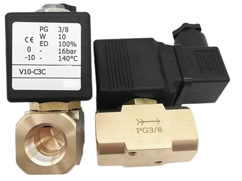Électrovanne 3/8 V10-C3C 220VAC pour granulateur à double vis - 2