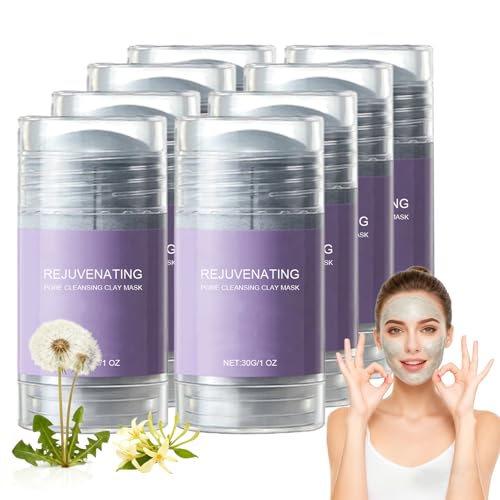 Mascarilla limpiadora de poros, mascarilla de arcilla de poros de limpieza profunda, eliminador de puntos negros, cuidado hidratante de limpieza profunda, máscara facial de arcilla de control de