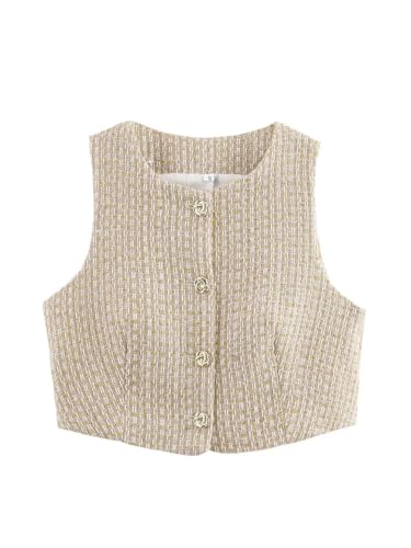 Women's Elegant Texture Sets with Belt Mini Skirts Shorts Short Vest2